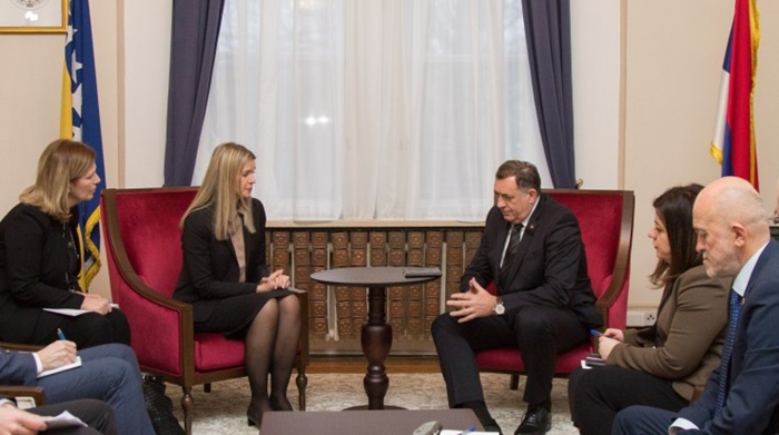 Dodik primio ambasadoricu Kraljevine Švedske u BiH Stromquist