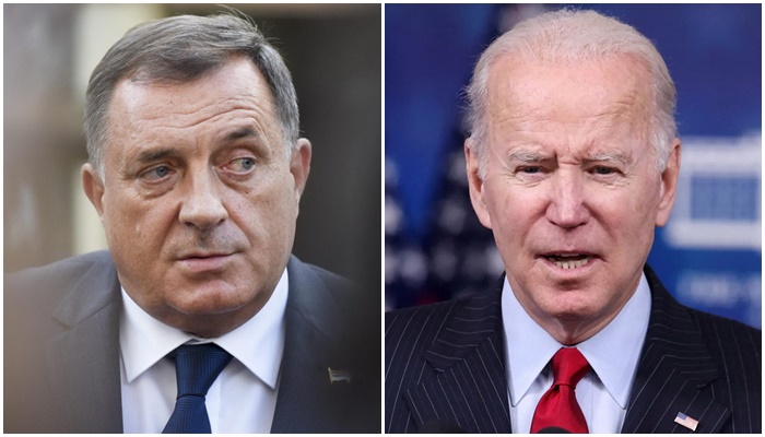 Dodik prostački govorio o predsjedniku SAD Bidenu