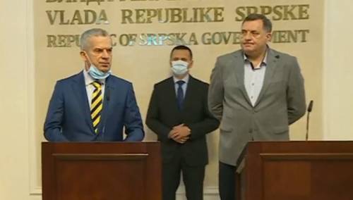 Dodik, Radončić i Lukač: Dio pomoći iz Turske za GP BiH
