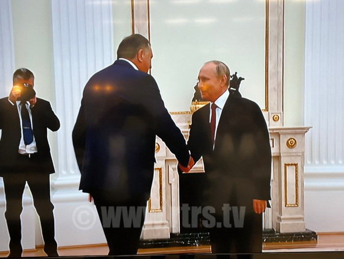 Dodik rekao Putinu da je osigurao fudbalsku utakmicu BiH i Rusije