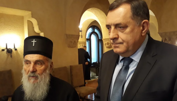 Dodik s Irinejom: Ne postoje hrvatski ili bosanski Srbi