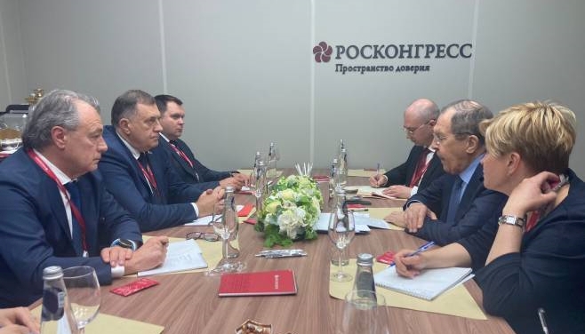 Dodik s Lavrovom: Zapad srušio Dejton, bit će teška politička borba