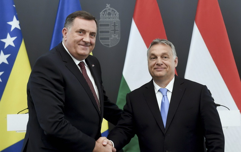 Dodik s Orbanom o međunarodnim pitanjima