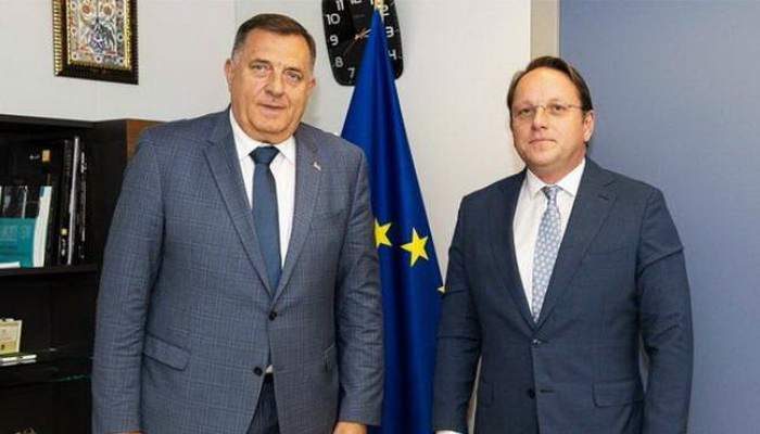 Dodik s Varheljijem: Sumnjam da BiH može ostvariti napredak