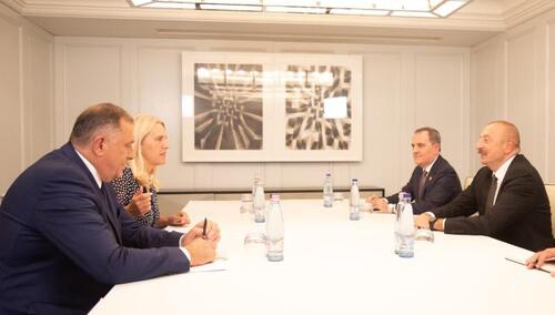 Dodik sa Alijevim: Azerbejdžan zainteresovan za energetske projekte