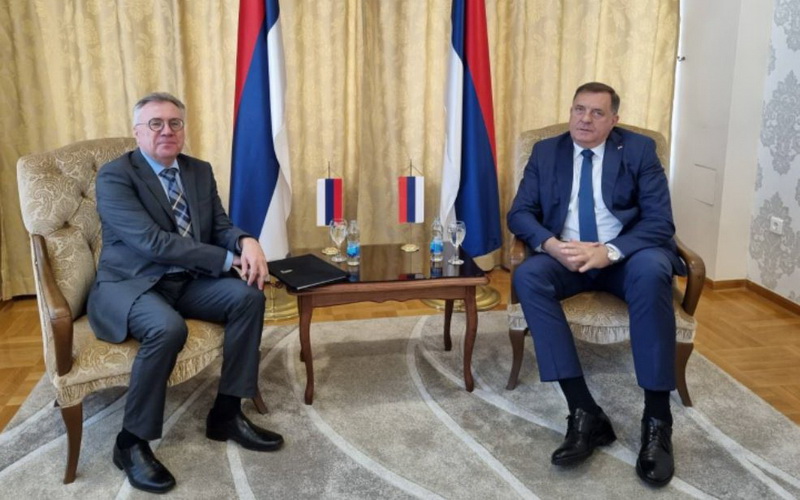 Dodik sa Kalabuhovim: Nećemo dopustiti da se uvedu sankcije Rusiji