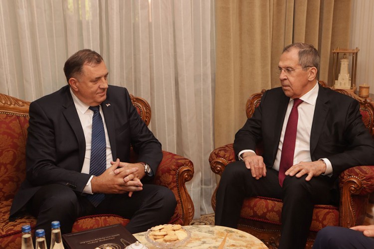 Dodik sa Lavrovim: Privrženi Dejtonskom sporazumu