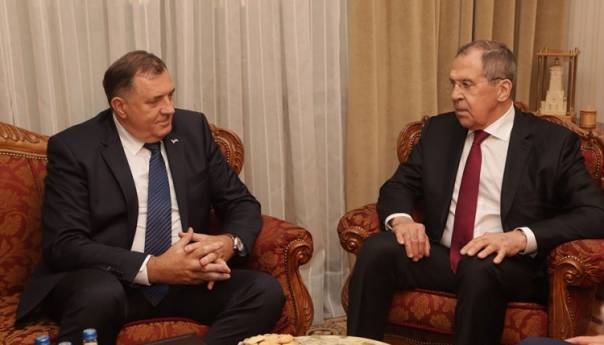 Dodik sa Lavrovim: Privrženi Dejtonskom sporazumu