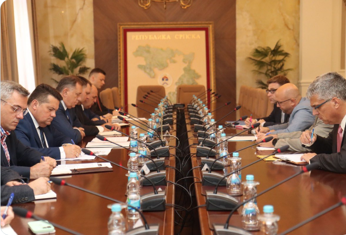 Dodik sa Sarazzinom: RS odbacuje svaku vrstu djelovanja Schmidta