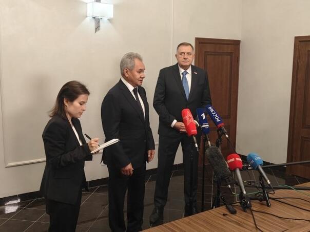 Dodik sa Šojguom: Radujemo se napredovanju Rusije u Ukrajini