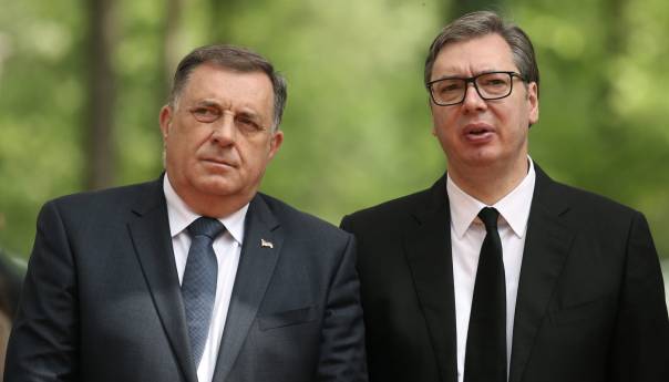 Dodik sa Vučićem: RS uz Srbiju u očuvanju njenog suvereniteta