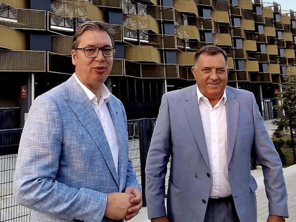 Dodik se ponovo sastao s Vučićem u Srbiji