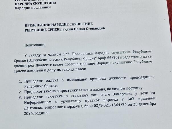 Dodik se povlači: NSRS ukida zaključke kojim ne priznaje bh. pravosuđe