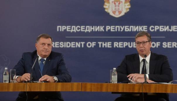 Dodik se sastao sa Vučićem