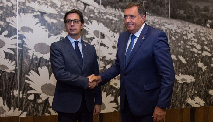 Dodik sutra s predsjednikom Sjeverne Makedonije