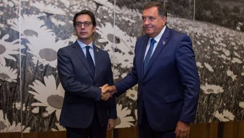 Dodik sutra s predsjednikom Sjeverne Makedonije