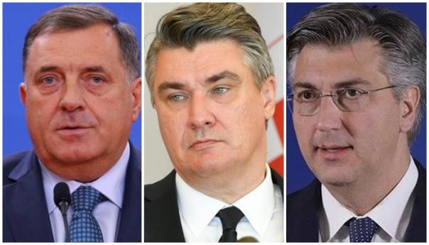 Dodik sutra u Zagrebu sa Milanovićem i Plenkovićem
