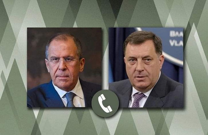 Dodik tražio razgovor s Lavrovom: Razmijenili mišljenja o NATO-u