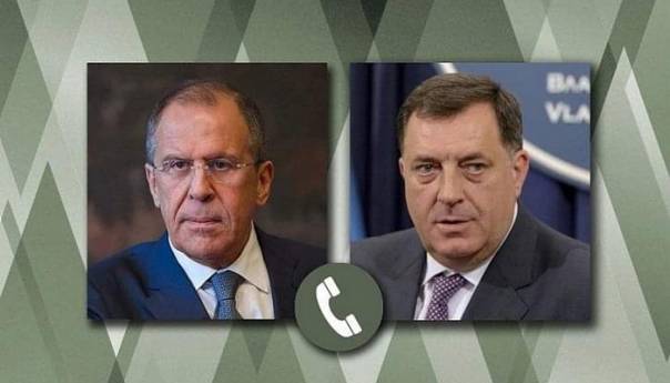 Dodik tražio razgovor s Lavrovom: Razmijenili mišljenja o NATO-u