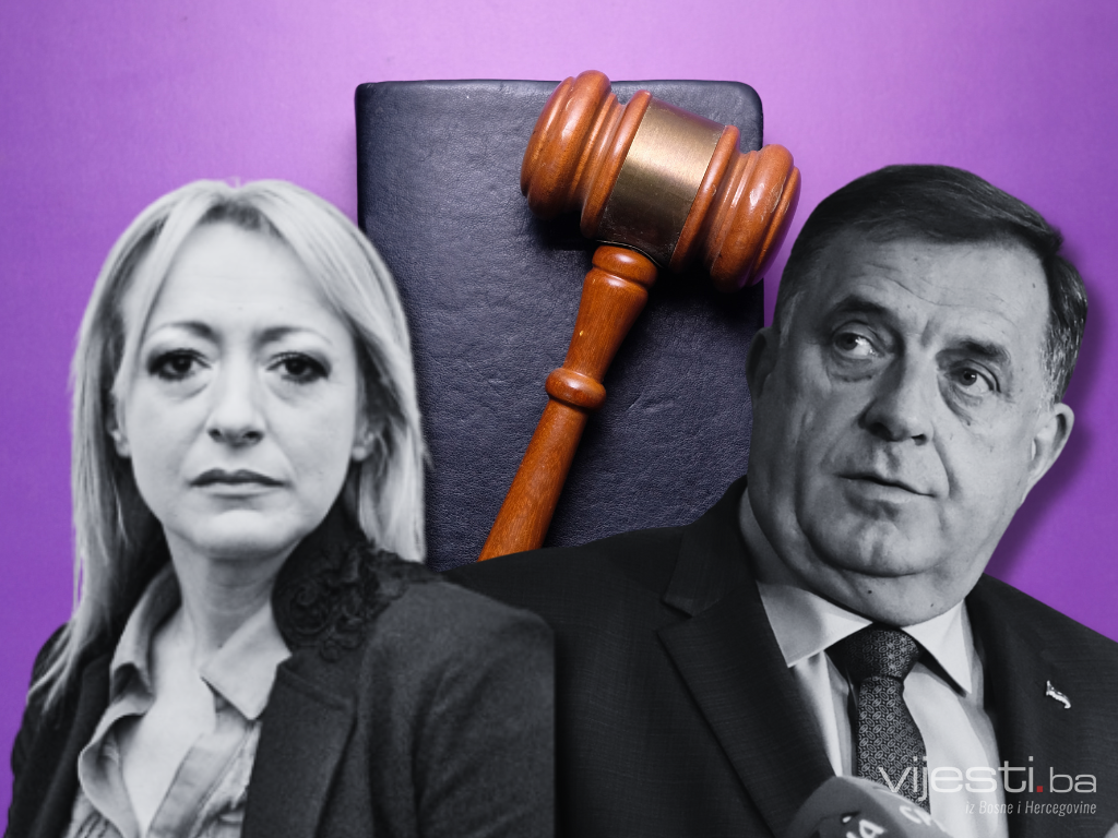 Dodik tužio Pandurević, ona odgovorila: Na koji račun da mu uplatim ako dobije?