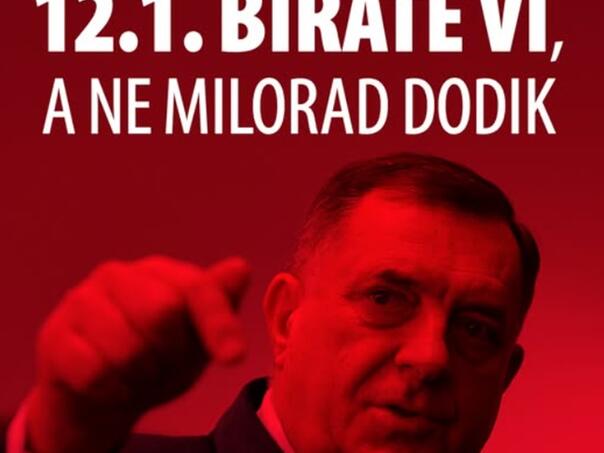 Dodik u kampanji za predsjednika Hrvatske: 'Ne dajte da njegov glas bude snažniji...'