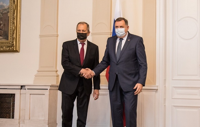 Dodik u nedjelju u Beogradu sa Lavrovom