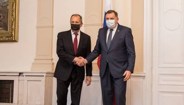 Dodik u nedjelju u Beogradu sa Lavrovom