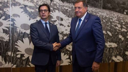 Dodik u Sjevernoj Makedoniji dobija Svetosavsku povelju
