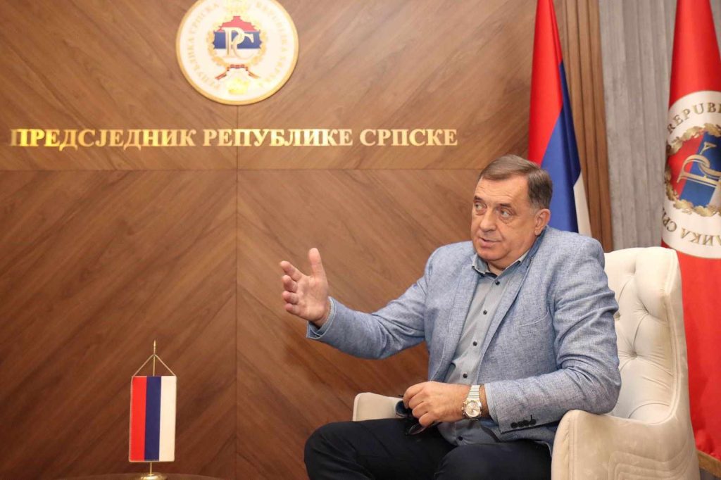 Dodik: U Srbiju kao kauboji idu samo Amerikanci, ne idemo mi