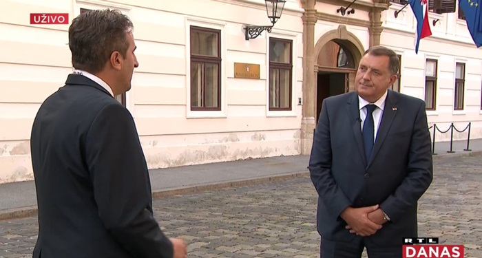 Dodik u Zagrebu: Sarajevo nas tretira kao agresore, moja politika nije secesija