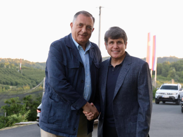 Dodik ugostio Blagojevicha: Dva sistema, dva kontinenta, ali isti princip