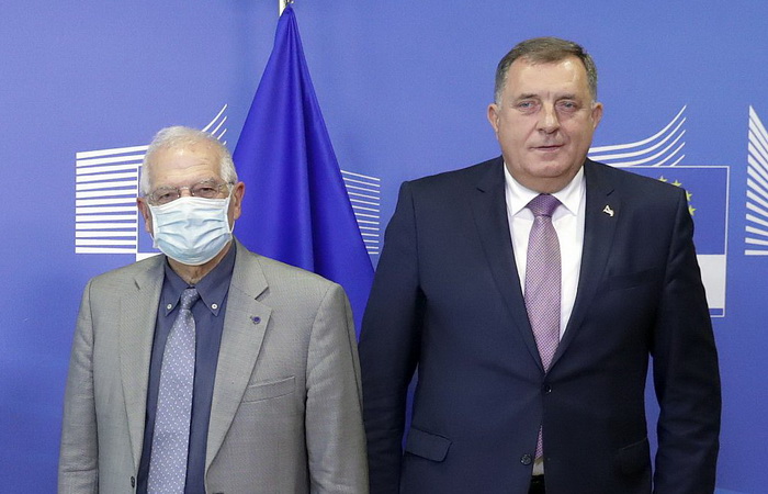 Dodik umjesto Tegeltije ide na večeru kod Borrella