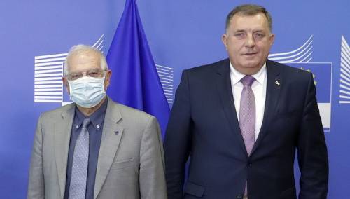 Dodik umjesto Tegeltije ide na večeru kod Borrella