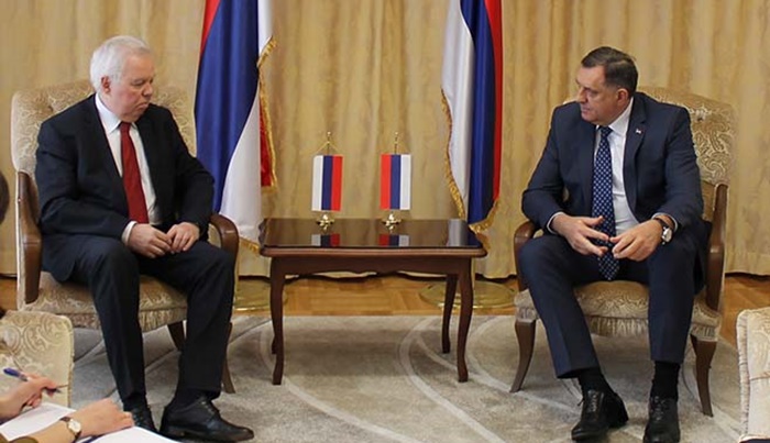 Dodik upoznao Ivancova o stavovima RS nakon odluke Ustavnog suda BiH
