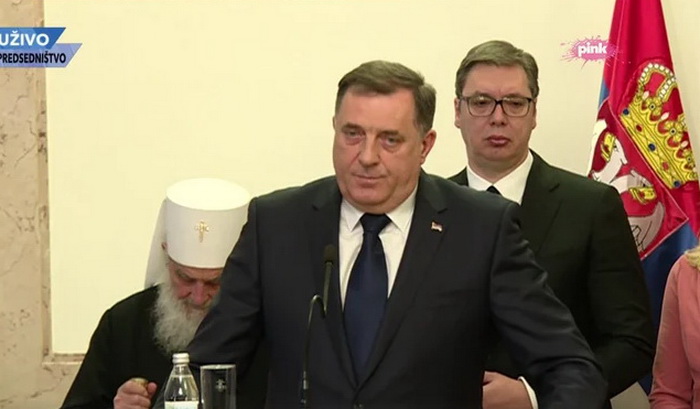 Dodik: Upoznao sam Vučića sa situacijom, RS ide putem samostalnosti