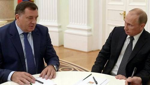 Dodik uputio saučešće Putinu povodom avionske nesreće