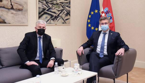Čović i Plenković: U BiH je vrijeme za ozbiljnost i dogovor