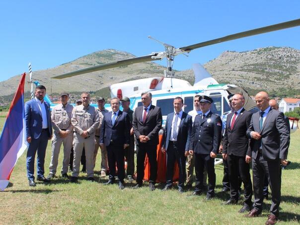 Dogovor sa Svesrpskog sabora: Helikopter MUP-a Srbije u Trebinju, biće i policajci