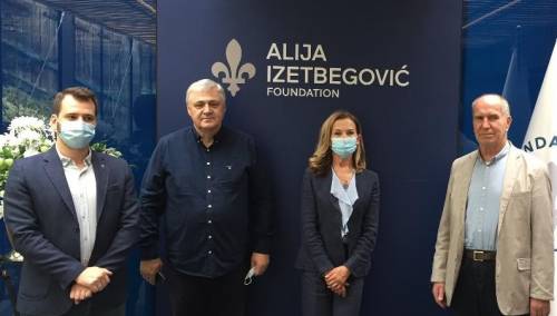 Dogovorena saradnja Fondacije Alija Izetbegović i Centra za mir