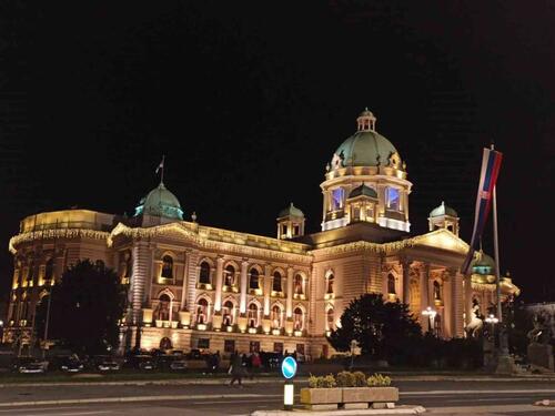 Dojavljena bomba u zgradi Skupštine Srbije