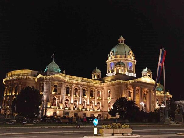 Dojavljena bomba u zgradi Skupštine Srbije