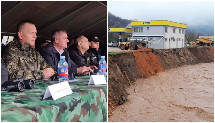 Dok poplave uništavaju sve, Civilna zaštita RS vježba u Srbiji