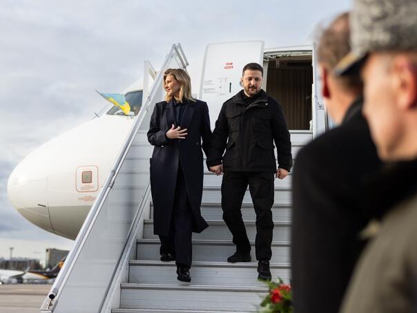 Dok su Putin i Trump razgovarali, Zelenski sa suprugom u Finskoj