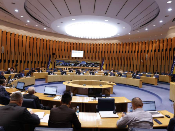 Dom naroda 23. marta o Prijedlogu zakona o VSTS-u i izmjenama Zakona o Sudu BiH