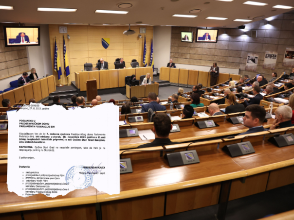 Dom naroda u sali Parlamenta, Predstavnički ide u Stari Grad