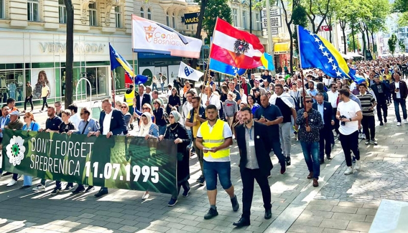 Don't forget Srebrenica: 'Marš mira' održan i u Beču