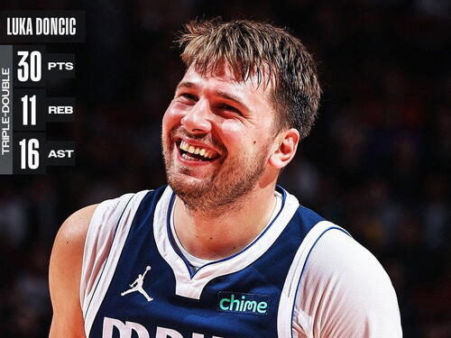 Dončić prvi do triple-doublea s 30 poena na rođendan