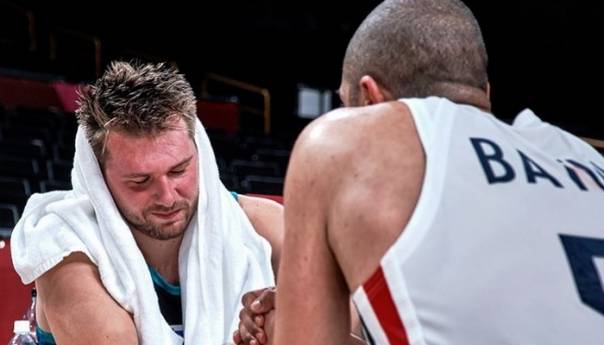 Dončić u suzama nakon prvog poraza sa Slovenijom, tješio ga Batum