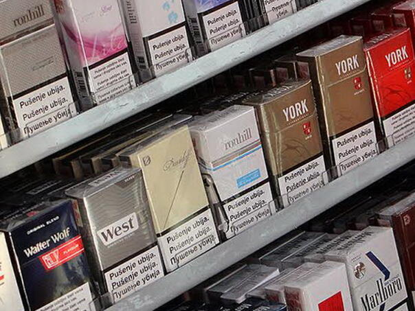 Donesena odluka o cijenama cigareta i duhana od 1. januara