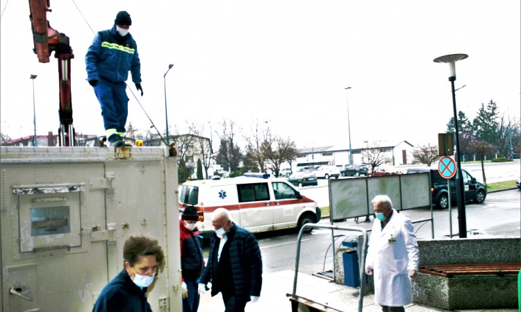 Donirana dva kontejnera Domu zdravlja Ilidža